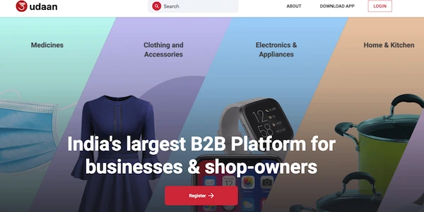 Top 20 Startups in India Udaan