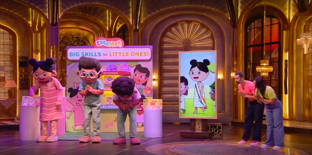 Emomee founders pitch educational and emotional intelligence toys on Shark Tank India Season 5