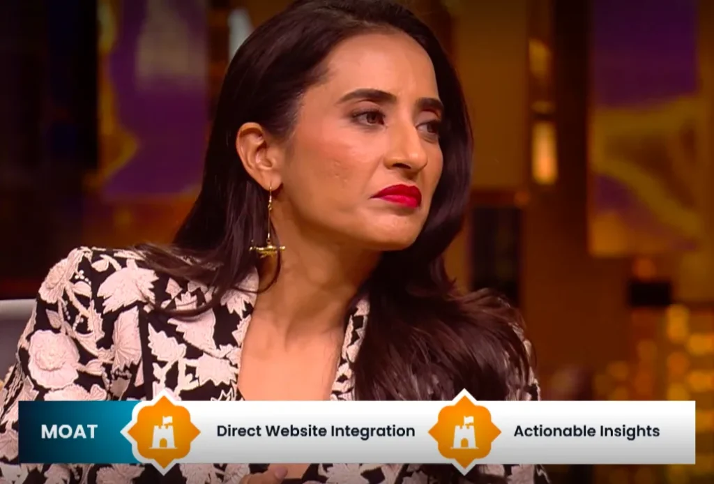 Vryse founders pitching AI digital marketing platform on Shark Tank India Season 5 Episode 7 MOAT